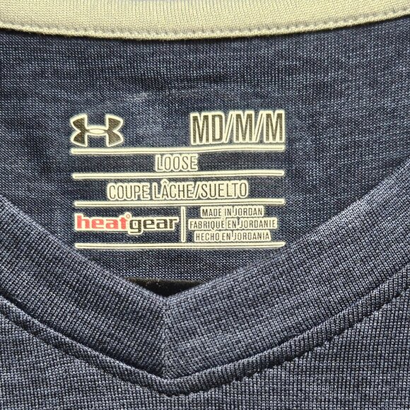 Under Armour Heat Gear Mens T-Shirt - Picture 3 of 5